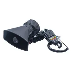 Sirene Automotiva 30w Com Microfone E Alto-falante 115db