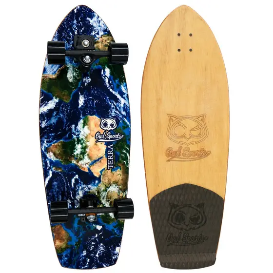 Skate Simulador de Surf Owl Sports Flat Cosmos