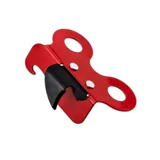Abridor de Latas em Metal Modelo Borboleta Vermelho