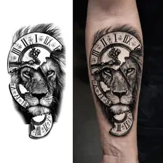 Tatuagem Temporária Falsa A Prova D'Água Adevisa Colorida Removível