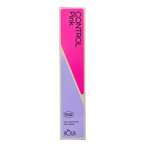 Refil Sache Gel Control Pink Bisnaga - Volia -14g (Sem TPO)
