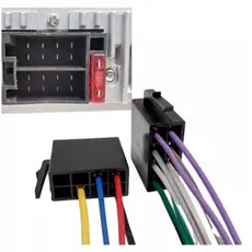 Chicote Conector Tomada 16vias Rádio Multimidia