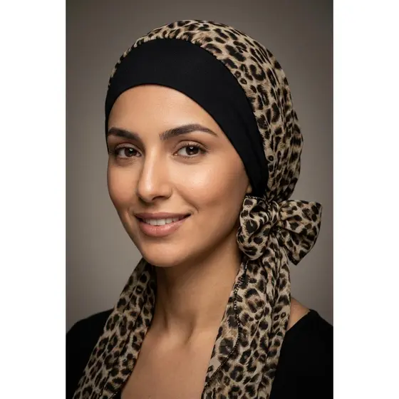 Turbante Feminino Pré Amarrado Fechado Comprido Faixa Touca Turbante