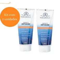 Sabonete Facial Antiacne Phallebeauty 100ml Kit com 2 Unidades