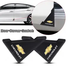 【 Limited Oferta De Tempo 】 2/4 Pcs Chevrolet Silicone Anti-Colisão Canto Protetor Da Porta Do Carro Acessórios De Decoração Para Onix Aveo Captiva Cavalier S10 Pickup