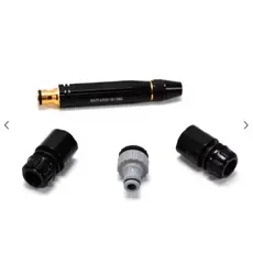 Kit 3 Bico de mangueira multijato com engate rápido para jardim e carro