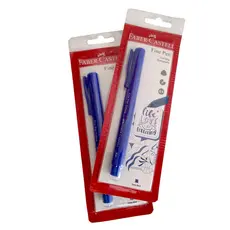 Caneta Hidrográfica Fine Pen 0.4mm Faber-Castell Escolar e Escritorio e Papelaria