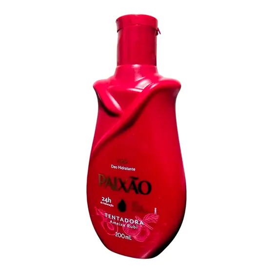 Pele Macia e Perfumada: Loção Hidratante Paixão Ameixa Rubi 200ml