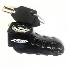 Trava De Disco Freio Moto Anti Furto Universal Metal Cadeado Lock