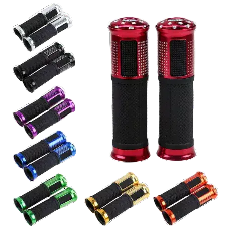 Par De Manopla Esportiva UNIVERSAL Moto Peso Curto Diamante Diversas Cores