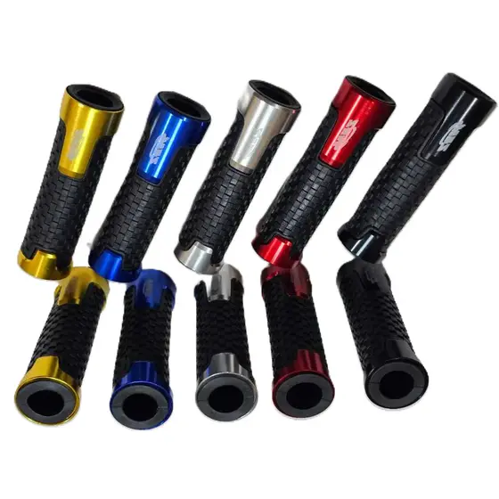 Par De Manopla antiderrapantes Punho Esportiva Para Motocicletas Modelo HONDA
