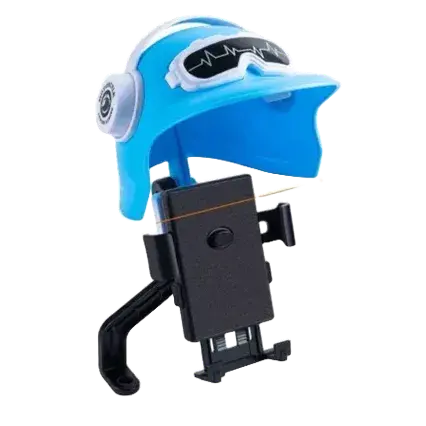 Suporte Celular Moto Bike Universal Proteção Contra Reflexo.