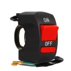 Botão Interruptor de Partida On/off Farol Auxiliar Emergência Milha Moto Novo Liga