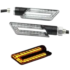 Kit 2 Setas Pisca Led Moto Universal