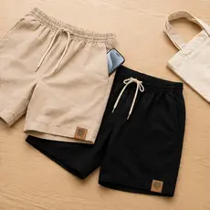 Kit 2 Shorts Linho Masculino Mauricinho Old Money Style Luxo Tendência 2026 Novas Cores