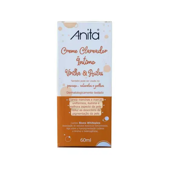 Creme Clareador Íntimo Anita