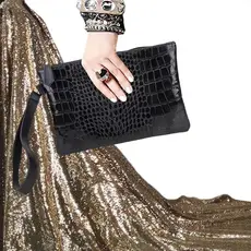 Bolsa Clutch Feminina para Festa – Carteira de Mão para Casamento, Jantar e Eventos