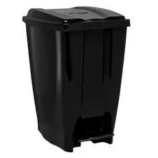 Lixeira 20 litros Com Pé Pedal em Plastico Reforçado Multiuso Cozinha Banheiro JAGUAR