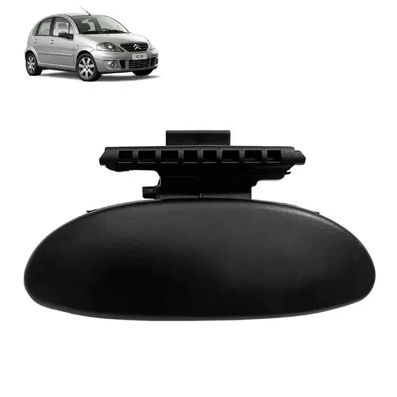 Puxador Macaneta Porta Luvas Citroen C3 2003 2004 2005 2006 2007 2008 2009 2010 2011 2012 Com Mola