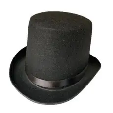 Cartola De Magico Preto Adulto e Infantil