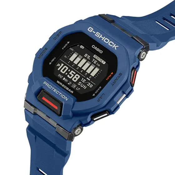 RELÓGIO CASIO G-SHOCK G-SQUAD MASCULINO AZUL GBD-200-2DR