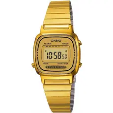 RELÓGIO CASIO FEMININO DIGITAL DOURADO MINI LA670WGA-9DF