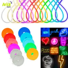 Fita Led Neon Alto Brilho 5m Corte 2,5cm Flexivel Siliconada 12v