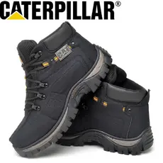 Coturno Masculino Bota Caterpillar Adventure Solado Borracha Lona Reforçada