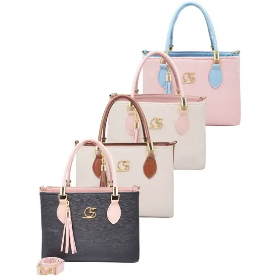 Kit 4 Bolsa Feminina Média Tendencia GS