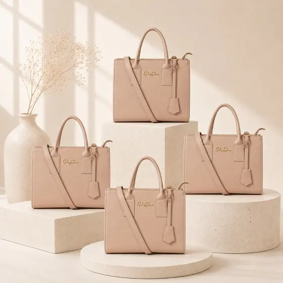 Kit 4 Bolsa Feminina Anjik Transversal Gaby Show Versatilidade Moda Passeio