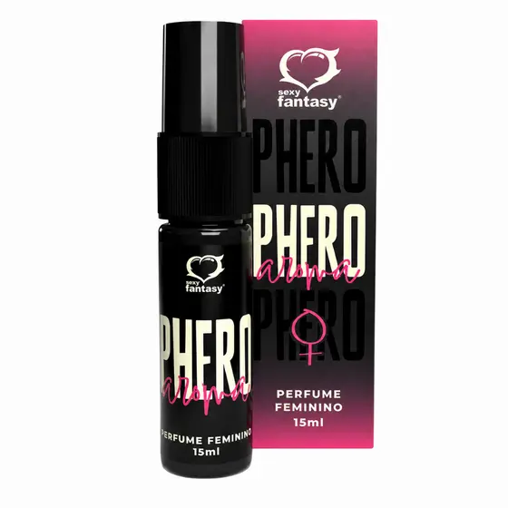 Perfumes Pheromônio Feminino Aroma Doce e Marcante 15ml