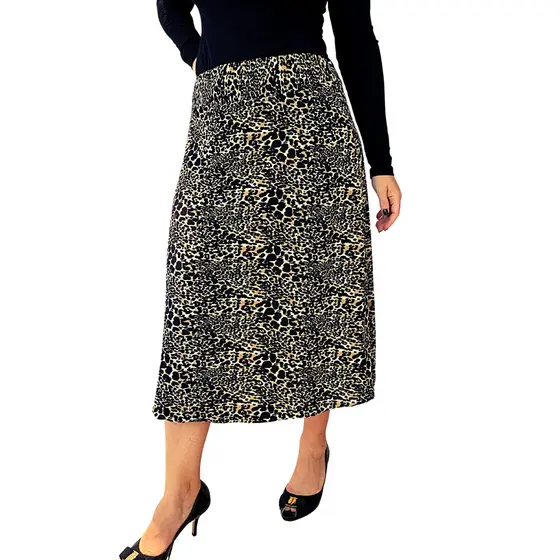 Kit 3 Saias Moda Evangélica Tendência Várias Estampas