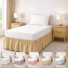 SAIA PARA CAMA BOX AJUSTÁVEL PROTETOR SOLTEIRO CASAL QUEEN KING SIZE MICROPERCAL 400 FIOS COM ELÁSTICO