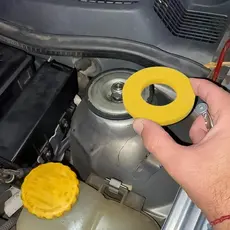 Almofada Silenciadora Carro 1/2/4PCS Arruela Amortecedora Choque Junta Amortecedores Borracha Redução Ruído Suspensão