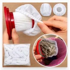 20/100 Unidades Sacos De Malha Não Tecido Descartáveis Convenientes Capas De Filtro De Aspirador De Pó Portátil Para