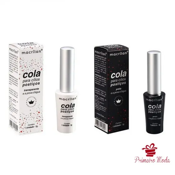 Cola Para Cílios Postiços á Prova D' Água - Macrilan