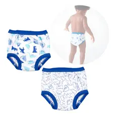 Kit 2 Cuecas De Treinamento Desfralde Buba Dinossauros Boy