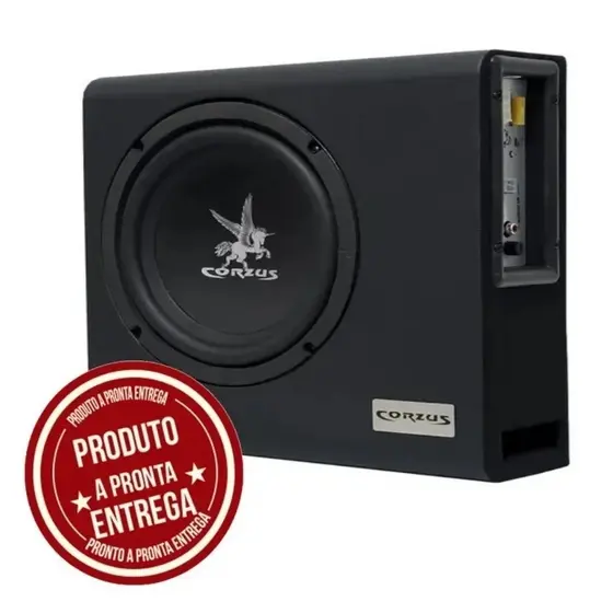 Caixa Amplificada Mini Slim 8 Polegadas 200 Wrms Corzus CXMS200