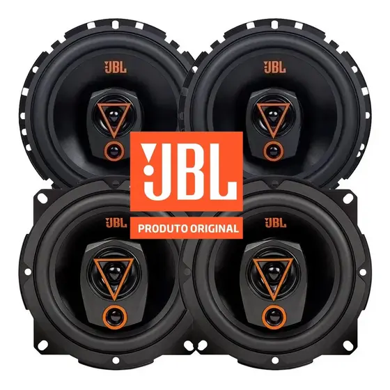 Kit Alto Falante Jbl 5 E 6 Polegadas 160 Watts Rms Par Linha Multisystem