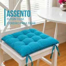 Kit com 04 Assento/Almofada para Cadeira 40X40 04 unidade no tecido de Oxford .