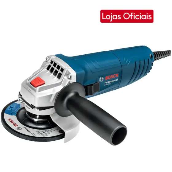 Esmerilhadeira Angular Bosch GWS 850 4 1/2 Pol 850W (127V ou 220V) Profissional Compacta