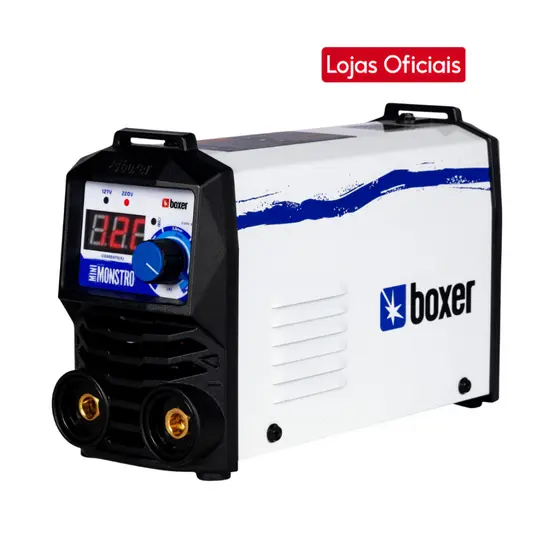 Inversora de Solda Boxer Mini Monstro 120A Bivolt Digital Portátil Inversor de Solda Profissional