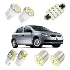 Kit Lampadas Led Gol G2 G3 G4 G5 G6 G7 Pingo Teto Placa Ré