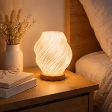 Abajur Luminária De Mesa Sala Quarto Moderno Com Lâmpada