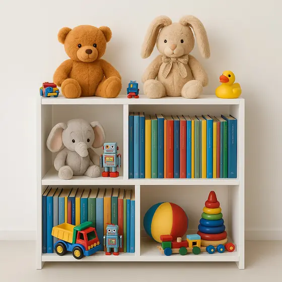 Estante Infantil Nicho Organizador para Brinquedos Livros