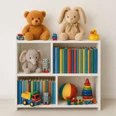Estante Infantil Nicho Organizador para Brinquedos Livros