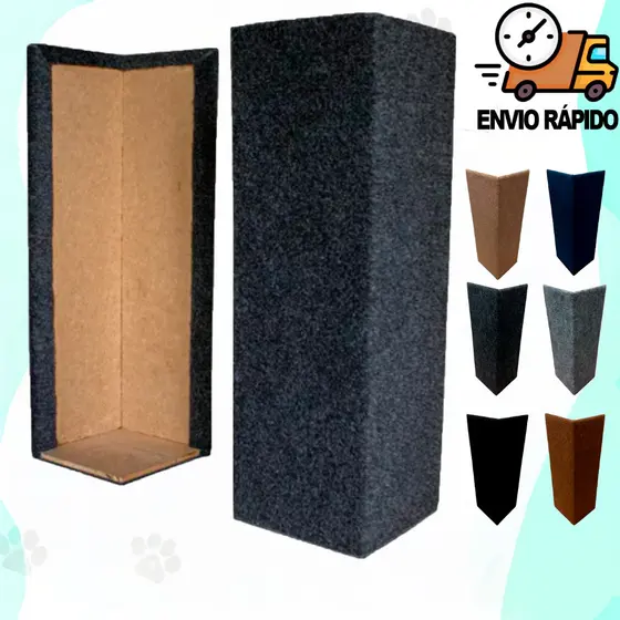Arranhador De Canto Para Gatos Protetor Canto Sofá Cama Box