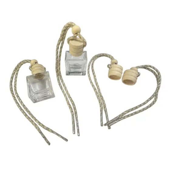 20 Vidro Aromatizador Pingente Para Casa / Carro - 10ml