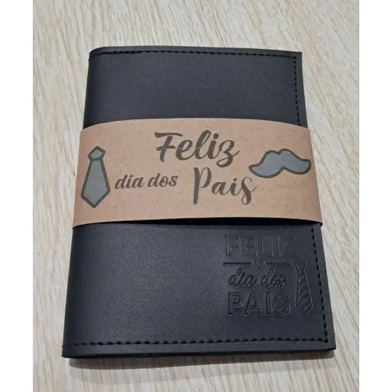 Porta cartão personalizado/ Carteira Slim Porta cartão dia dos Pais