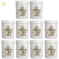 Kit 10 Pó Descoloante Precision Platine Blue Dyusar 500g